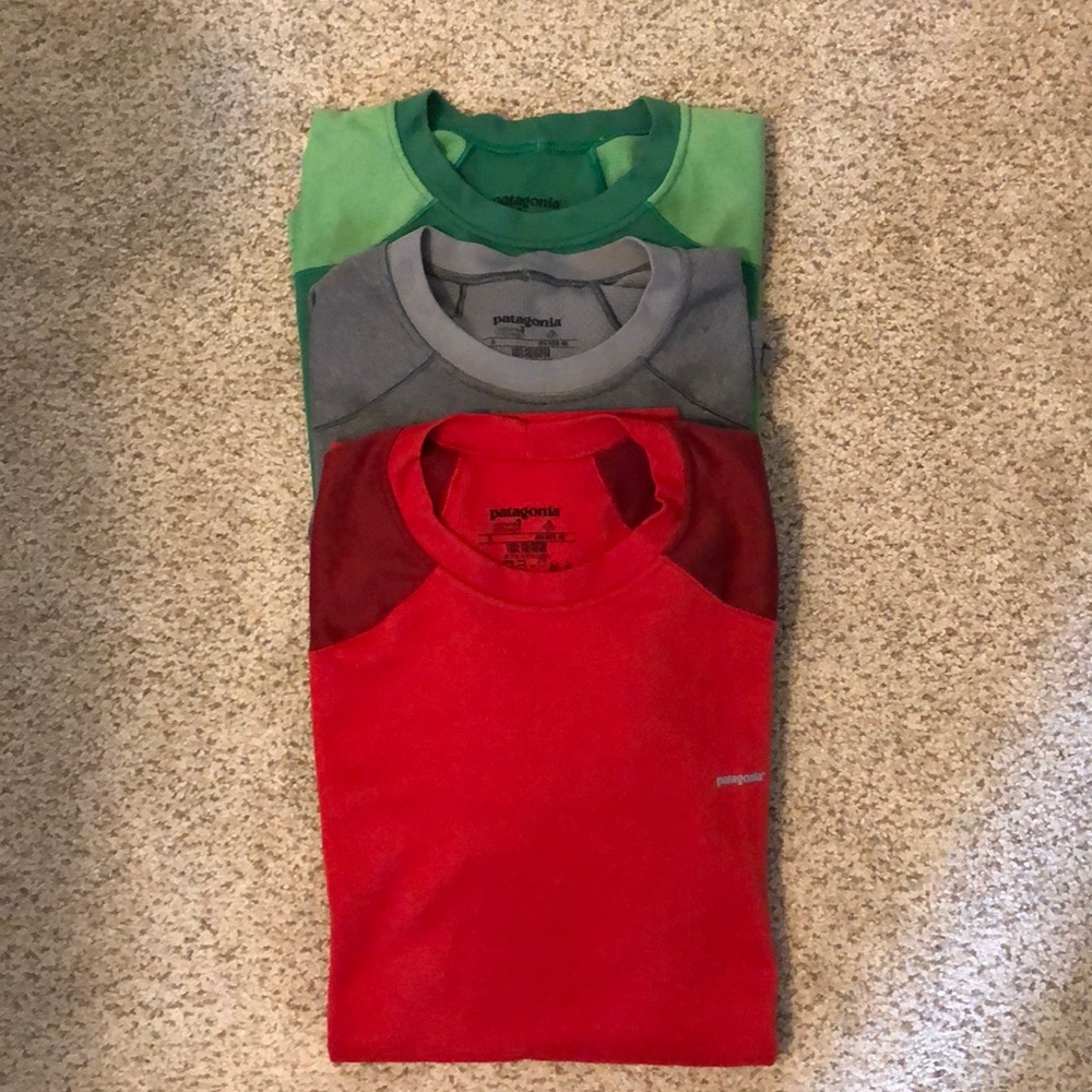 3 piece Patagonia thermal base layers
